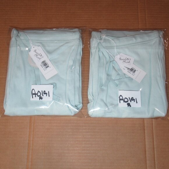NWT Skin Organic Pima Cotton Pajama Pants | Seafoam Green - Picture 12 of 16